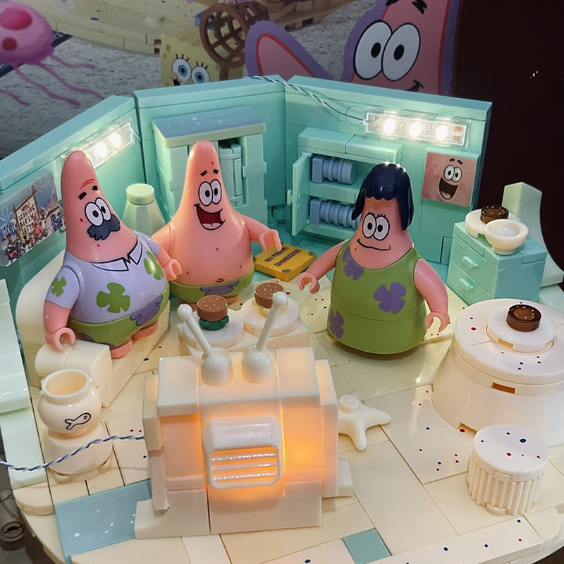 Spongebob Patrick Star Rock Ho - Kids Education Gift ulasan dan harga