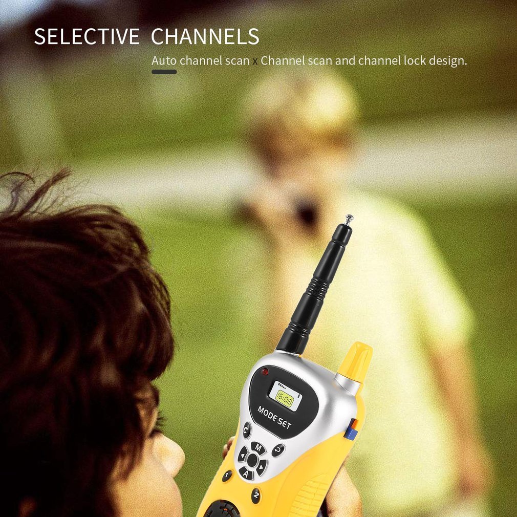 2 Pieces 50M Toy Walkie Talkie - Kids Outdoor Education ulasan dan harga