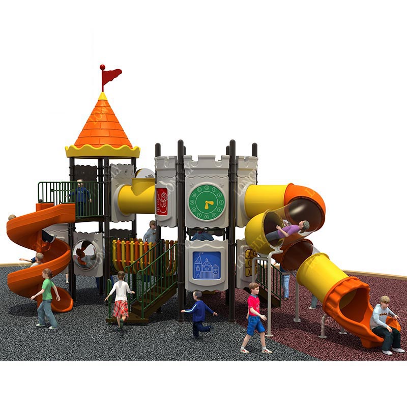 Castle Style Kids Slide for Ou - Kids Outdoor Education ulasan dan harga