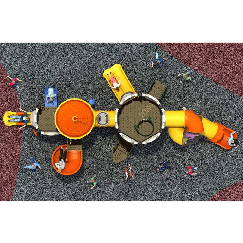 Castle Style Kids Slide for Ou - Kids Outdoor Education ulasan dan harga