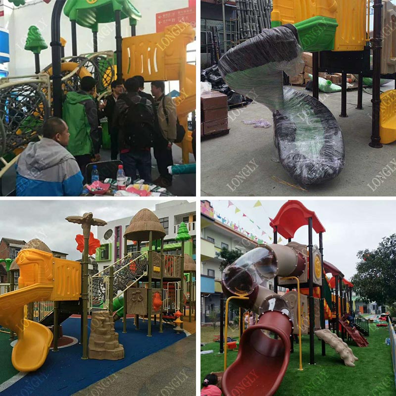 Castle Style Kids Slide for Ou - Kids Outdoor Education ulasan dan harga