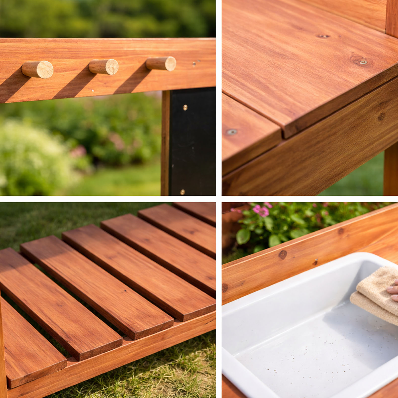 Wooden Potting Benches For Chi - Kids Outdoor Education ulasan dan harga
