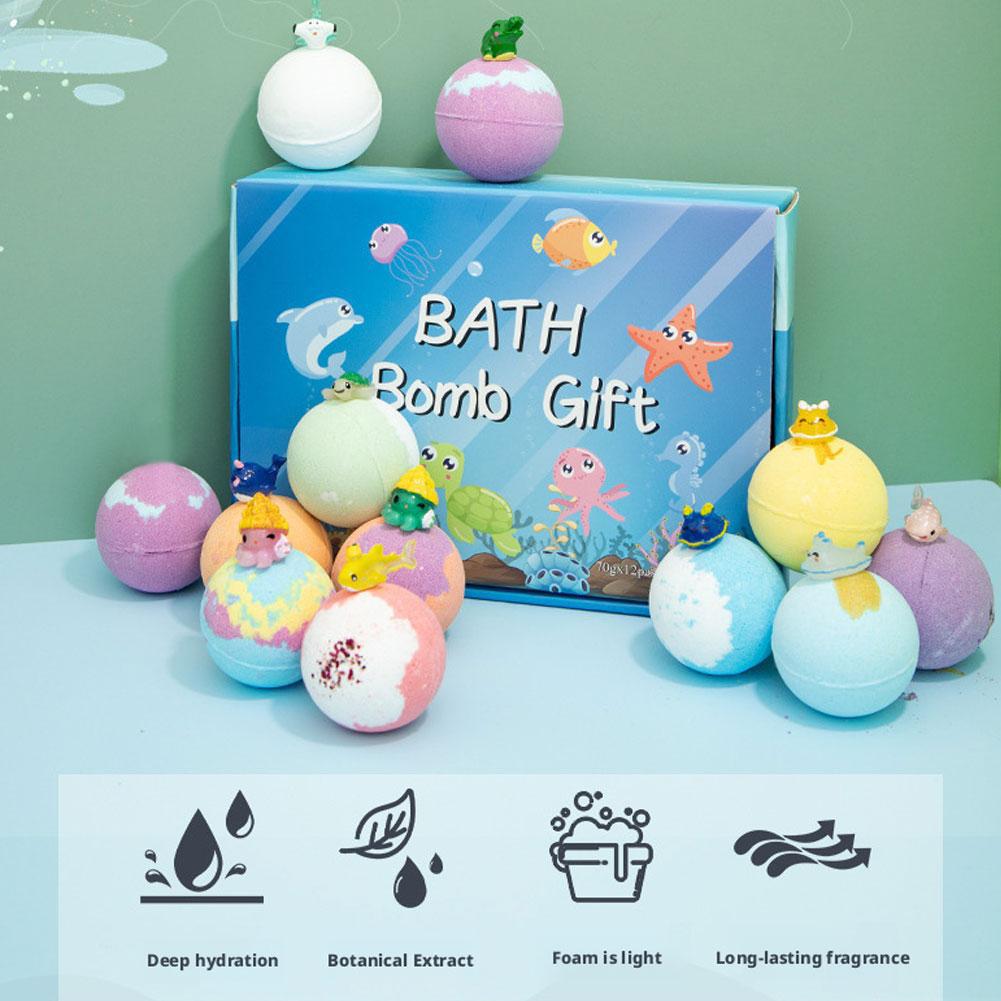 Kids Bath Bombs with Surprise  - Kids Education Gift ulasan dan harga