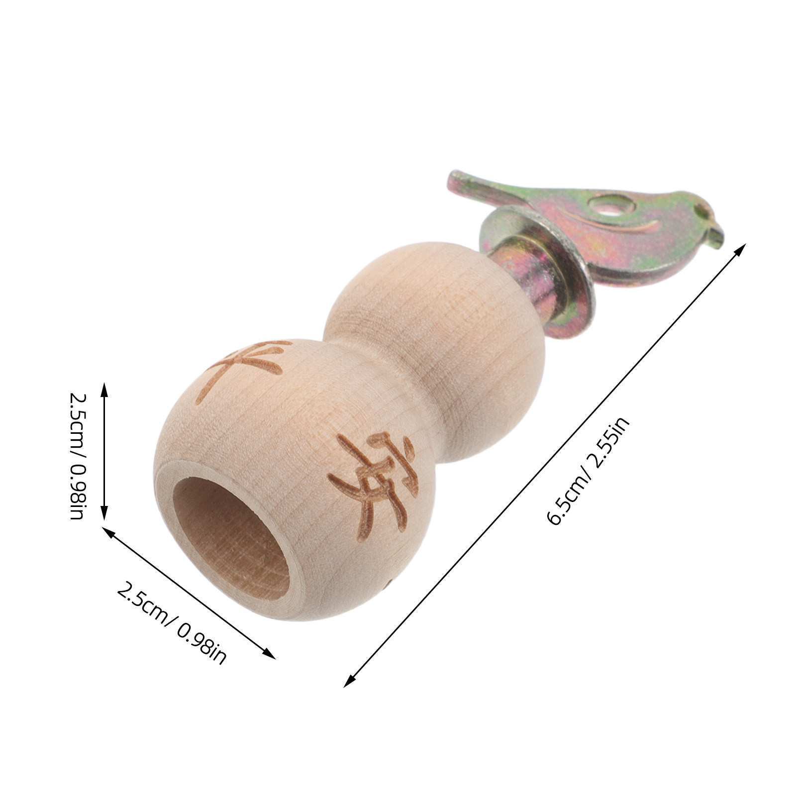 Hand-Twist Wooden Bird Whistle - Kids Outdoor Education ulasan dan harga