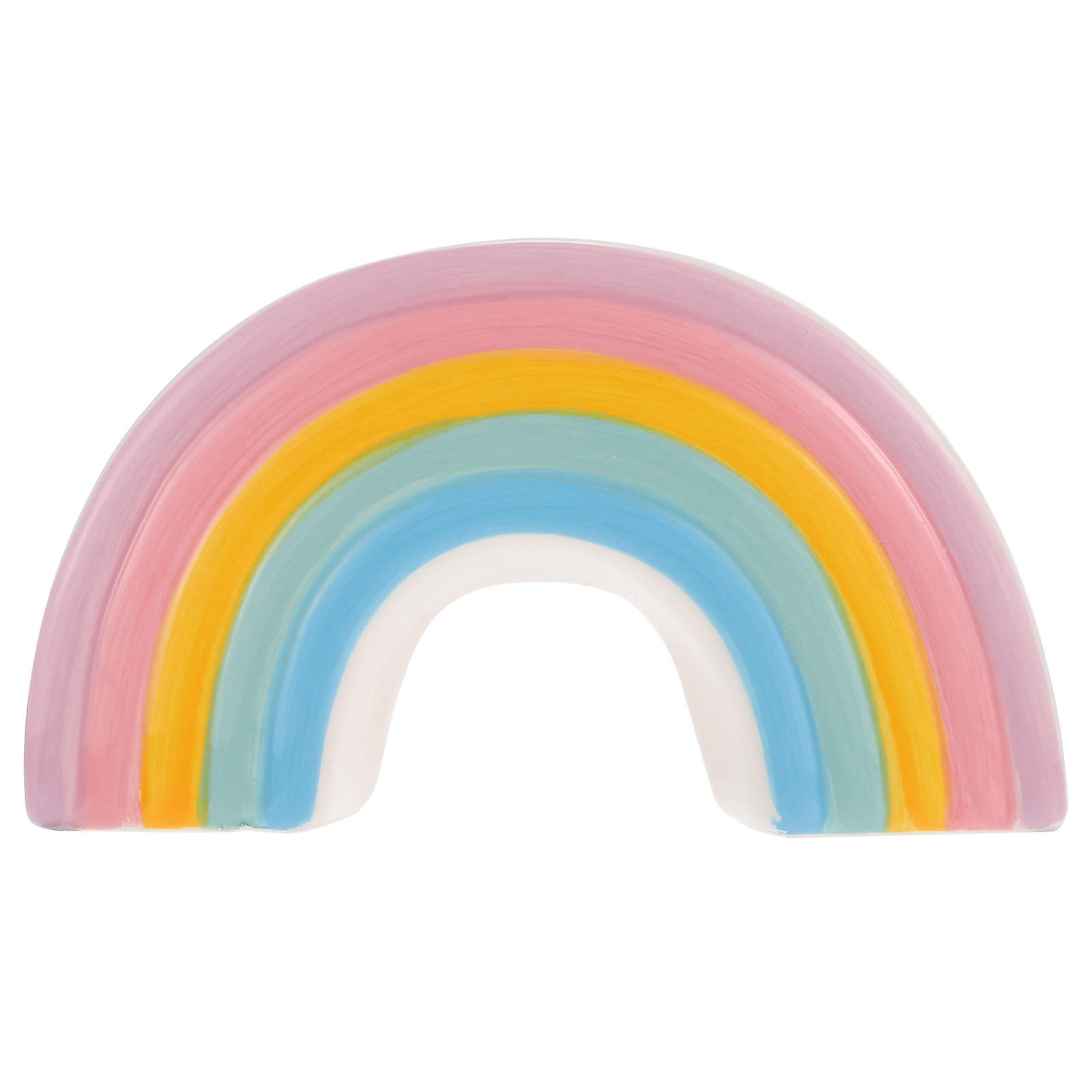 Rainbow Colored Ceramic Piggy  - Kids Education Motivation ulasan dan harga