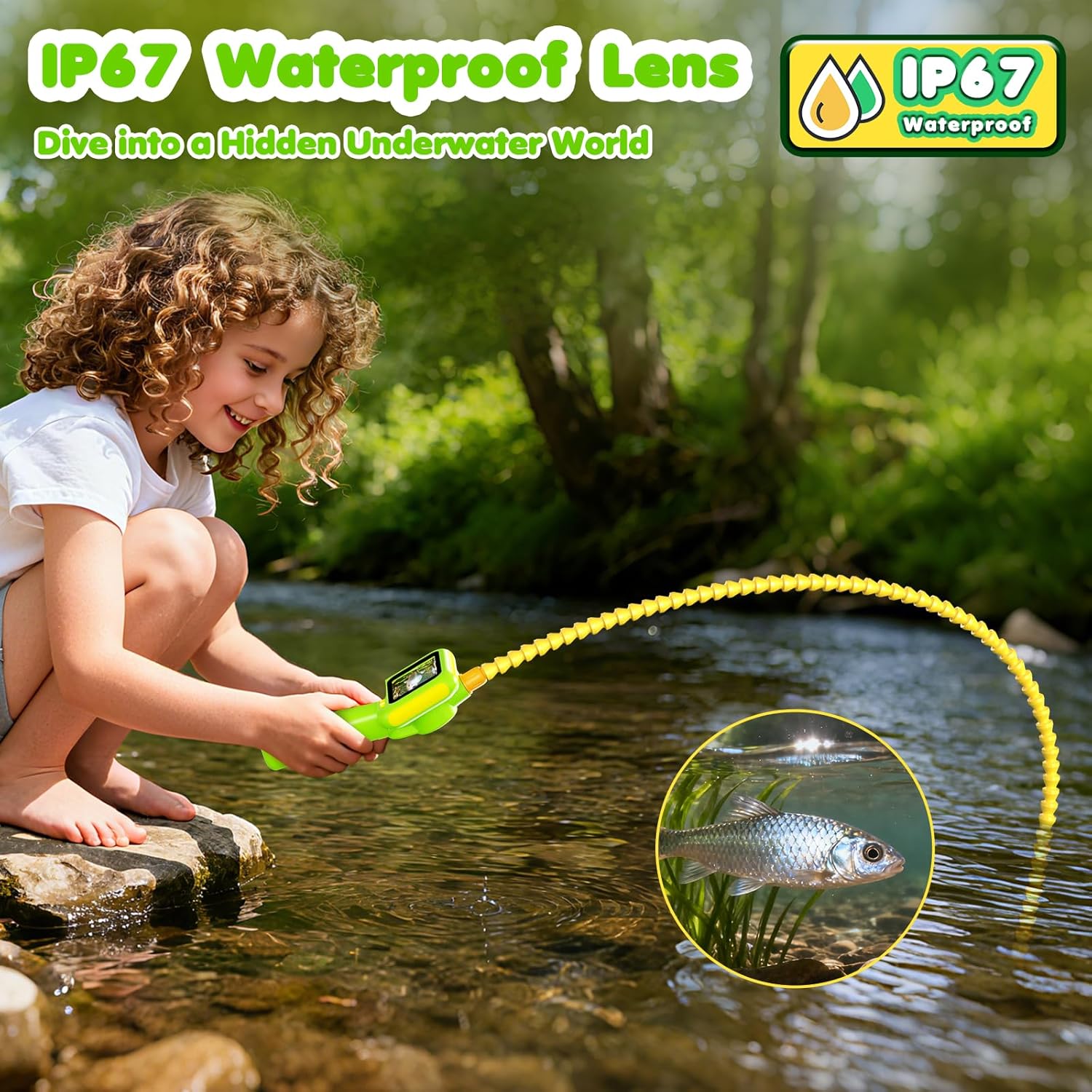 Endoscope for Kids, Borescope  - Kids Outdoor Education ulasan dan harga