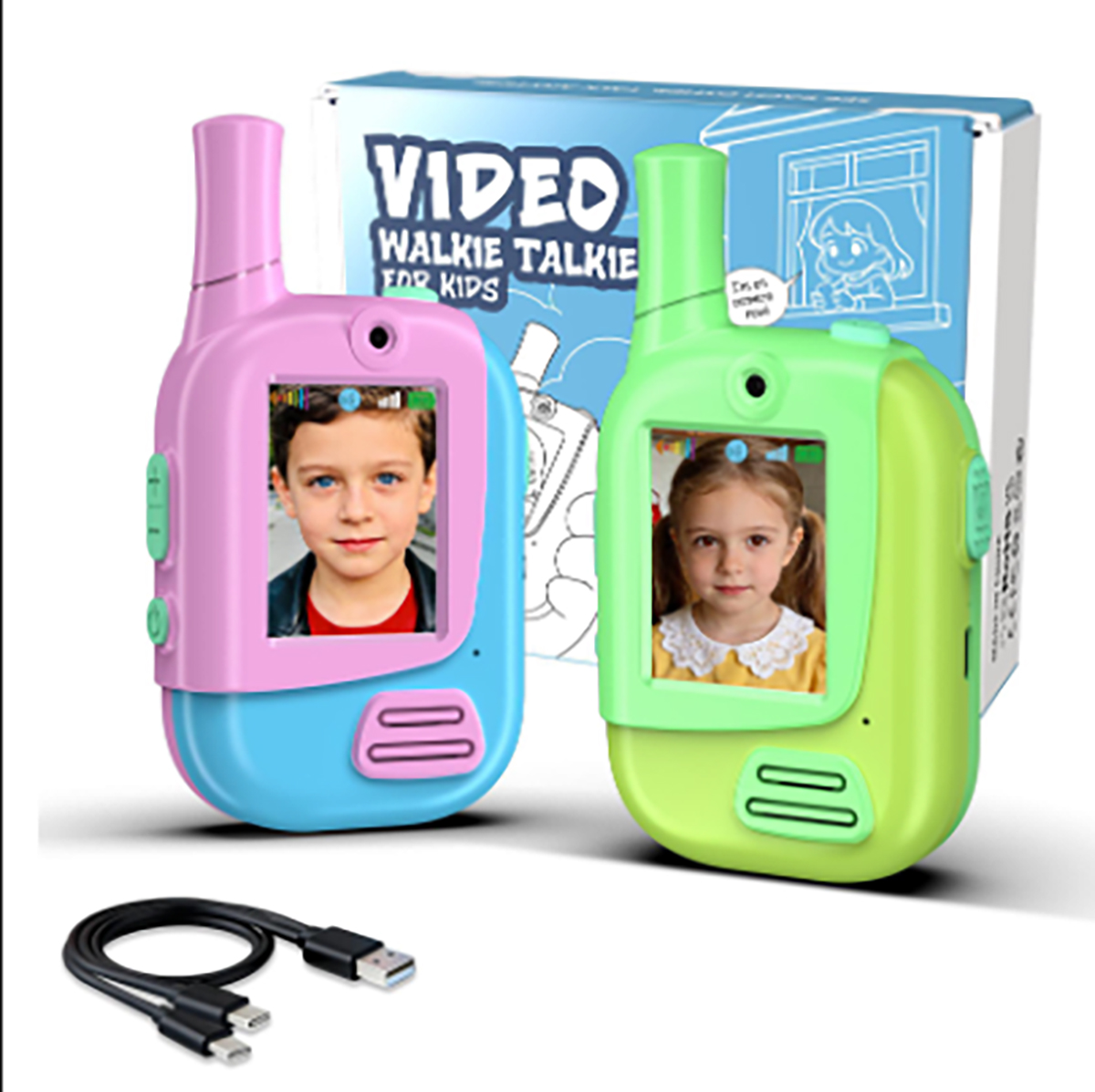 2 Pack Rechargeable Kids Video - Kids Outdoor Education ulasan dan harga